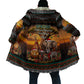 African Safari Animals Christmas Cloak Savannah Wildlife Festive Holiday Tribal Pattern