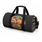 African Safari Animals Christmas Duffle Bag Savannah Wildlife Festive Holiday Tribal Pattern