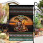 African Safari Animals Christmas Garden Flag Savannah Wildlife Festive Holiday Tribal Pattern