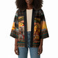 African Safari Animals Christmas Kimono Savannah Wildlife Festive Holiday Tribal Pattern