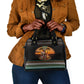 African Safari Animals Christmas Shoulder Handbag Savannah Wildlife Festive Holiday Tribal Pattern