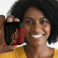 African Safari Animals Christmas Sleigh AirPods Case Festive Wildlife Tribal Pattern Santa Sleigh
