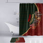African Safari Animals Christmas Sleigh Bathroom Set Festive Wildlife Tribal Pattern Santa Sleigh