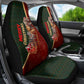 African Safari Animals Christmas Sleigh Car Seat Cover Festive Wildlife Tribal Pattern Santa Sleigh