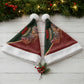 African Safari Animals Christmas Sleigh Christmas Santa Hat Festive Wildlife Tribal Pattern Santa Sleigh