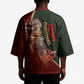African Safari Animals Christmas Sleigh Kimono Festive Wildlife Tribal Pattern Santa Sleigh