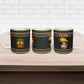 African Safari Black Santa Christmas Ceramic Mug Ugly Pattern Sunset Baobab Tree Africa Map