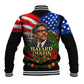 Bayard Rustin American Flag Christmas Baseball Jacket Civil Rights Leader March On Washington Holiday