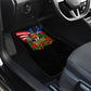 Bayard Rustin American Flag Christmas Car Mats Civil Rights Leader March On Washington Holiday