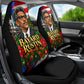 Bayard Rustin American Flag Christmas Car Seat Cover Civil Rights Leader March On Washington Holiday