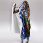 Bayard Rustin American Flag Christmas Hooded Blanket Civil Rights Leader March On Washington Holiday