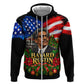Bayard Rustin American Flag Christmas Hoodie Civil Rights Leader March On Washington Holiday