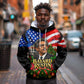 Bayard Rustin American Flag Christmas Hoodie Civil Rights Leader March On Washington Holiday