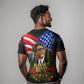 Bayard Rustin American Flag Christmas T shirt Civil Rights Leader March On Washington Holiday