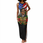 Bayard Rustin American Flag Christmas Tank Maxi Dress Civil Rights Leader March On Washington Holiday