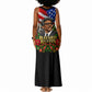Bayard Rustin American Flag Christmas Tank Maxi Dress Civil Rights Leader March On Washington Holiday