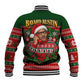 Bayard Rustin Christmas Baseball Jacket Ugly Christmas Pattern Retro Fair Isle