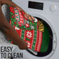 Bayard Rustin Christmas Bathroom Set Ugly Christmas Pattern Retro Fair Isle