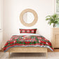 Bayard Rustin Christmas Bedding Set Ugly Christmas Pattern Retro Fair Isle