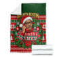 Bayard Rustin Christmas Blanket Ugly Christmas Pattern Retro Fair Isle