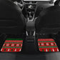 Bayard Rustin Christmas Car Mats Ugly Christmas Pattern Retro Fair Isle