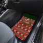 Bayard Rustin Christmas Car Mats Ugly Christmas Pattern Retro Fair Isle