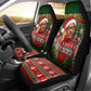 Bayard Rustin Christmas Car Seat Cover Ugly Christmas Pattern Retro Fair Isle
