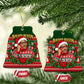 Bayard Rustin Christmas Ceramic Ornament Ugly Christmas Pattern Retro Fair Isle