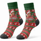 Bayard Rustin Christmas Crew Socks Ugly Christmas Pattern Retro Fair Isle
