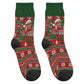 Bayard Rustin Christmas Crew Socks Ugly Christmas Pattern Retro Fair Isle