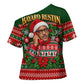 Bayard Rustin Christmas Cross Shoulder Shirt Ugly Christmas Pattern Retro Fair Isle