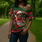 Bayard Rustin Christmas Cross Shoulder Shirt Ugly Christmas Pattern Retro Fair Isle