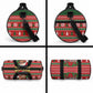 Bayard Rustin Christmas Duffle Bag Ugly Christmas Pattern Retro Fair Isle