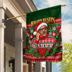 Bayard Rustin Christmas Garden Flag Ugly Christmas Pattern Retro Fair Isle