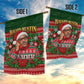 Bayard Rustin Christmas Garden Flag Ugly Christmas Pattern Retro Fair Isle