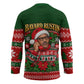 Bayard Rustin Christmas Hockey Jersey Ugly Christmas Pattern Retro Fair Isle