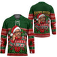 Bayard Rustin Christmas Hockey Jersey Ugly Christmas Pattern Retro Fair Isle