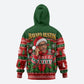 Bayard Rustin Christmas Hoodie Ugly Christmas Pattern Retro Fair Isle