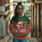 Bayard Rustin Christmas Hoodie Ugly Christmas Pattern Retro Fair Isle