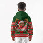 Bayard Rustin Christmas Kid Hoodie Ugly Christmas Pattern Retro Fair Isle