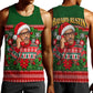 Bayard Rustin Christmas Men Tank Top Ugly Christmas Pattern Retro Fair Isle