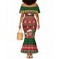 Bayard Rustin Christmas Mermaid Dress Ugly Christmas Pattern Retro Fair Isle