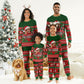 Bayard Rustin Christmas Pajama Set Ugly Christmas Pattern Retro Fair Isle