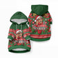 Bayard Rustin Christmas Pet Hoodie Ugly Christmas Pattern Retro Fair Isle