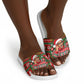 Bayard Rustin Christmas Slide Sandals Ugly Christmas Pattern Retro Fair Isle