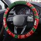 Bayard Rustin Christmas Steering Wheel Cover Ugly Christmas Pattern Retro Fair Isle