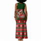 Bayard Rustin Christmas Tank Maxi Dress Ugly Christmas Pattern Retro Fair Isle