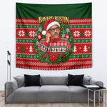 Bayard Rustin Christmas Tapestry Ugly Christmas Pattern Retro Fair Isle