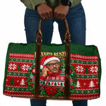 Bayard Rustin Christmas Travel Bag Ugly Christmas Pattern Retro Fair Isle