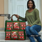 Bayard Rustin Christmas Travel Bag Ugly Christmas Pattern Retro Fair Isle
